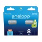 Panasonic eneloop AAA type Batterier til generelt brug (genopladelige) 800mAh 8